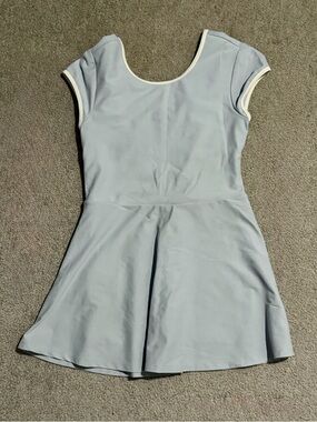 Old Navy Powersoft Heart Shaped Back Athletic Dress - Lt Blue - XL